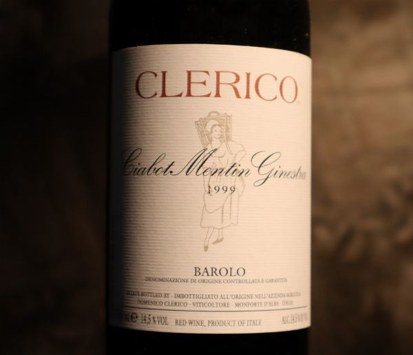 Barolo Ciabot Mentin Ginestra Domenico Clerico 1999  - Asta Smartwine 2.0 | Spring Classics - Associazione Nazionale - Case d'Asta italiane