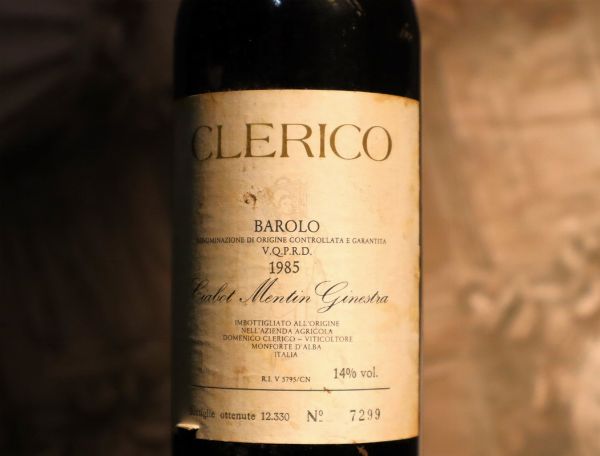 Barolo Ciabot Mentin Ginestra Domenico Clerico 1985  - Asta Smartwine 2.0 | Spring Classics - Associazione Nazionale - Case d'Asta italiane