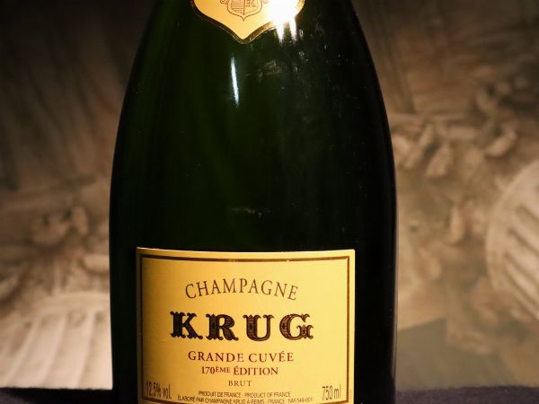 Krug Grande Cuvée 170° Edition  - Asta Smartwine 2.0 | Spring Classics - Associazione Nazionale - Case d'Asta italiane