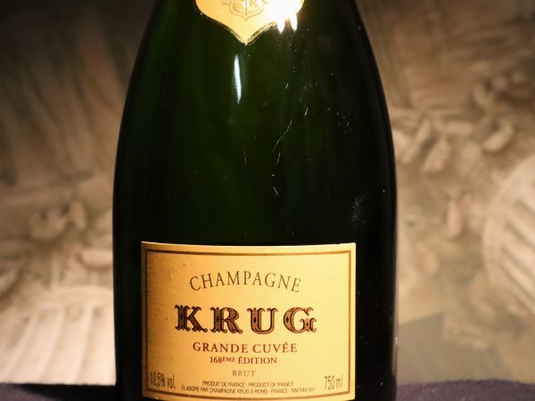 Krug Grande Cuvée 168° Edition  - Asta Smartwine 2.0 | Spring Classics - Associazione Nazionale - Case d'Asta italiane