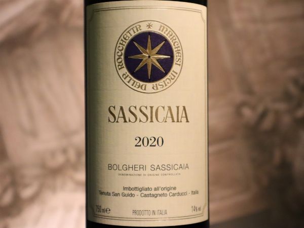 Sassicaia Tenuta San Guido 2020  - Asta Smartwine 2.0 | Spring Classics - Associazione Nazionale - Case d'Asta italiane