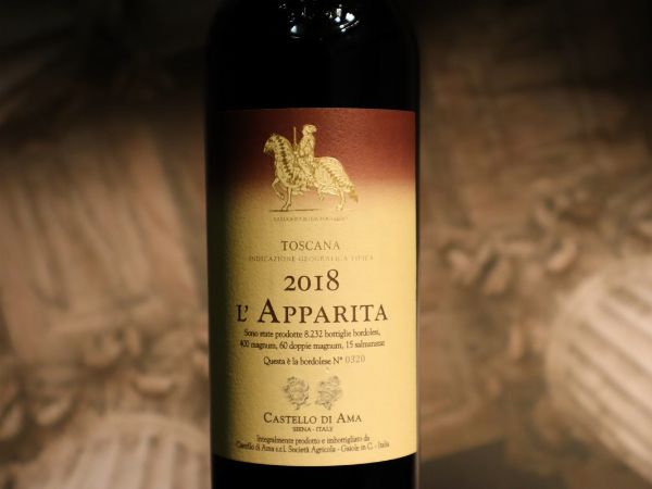 L’Apparita Castello di Ama 2018  - Asta Smartwine 2.0 | Spring Classics - Associazione Nazionale - Case d'Asta italiane