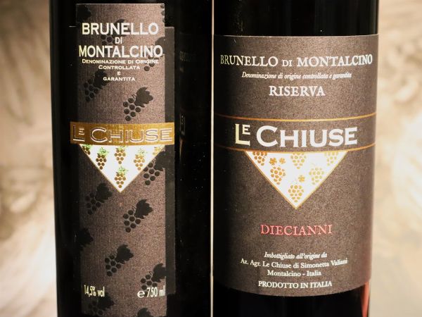 Selezione Brunello di Montalcino Le Chiuse  - Asta Smartwine 2.0 | Spring Classics - Associazione Nazionale - Case d'Asta italiane