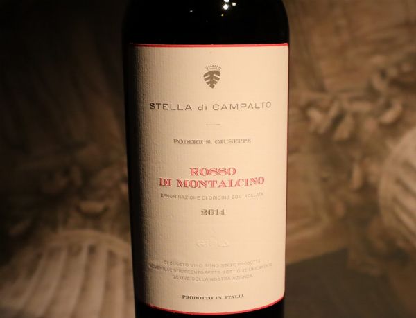 Rosso di Montalcino Gioia Podere San Giuseppe Stella di Campalto 2014  - Asta Smartwine 2.0 | Spring Classics - Associazione Nazionale - Case d'Asta italiane