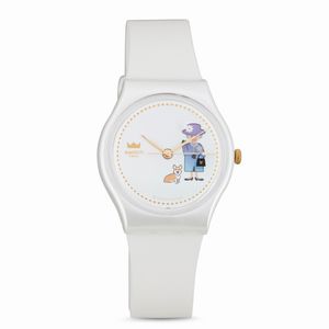 Swatch - Orologio Regina Elisabetta al quarzo, 30,5 mm