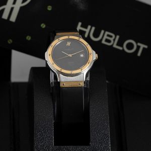 HUBLOT : MDM Lady acciaio e oro al quarzo acciaio e oro con cinturino in gomma da sostituire, con garanzia, 25,5 mm  - Asta Watches - Associazione Nazionale - Case d'Asta italiane