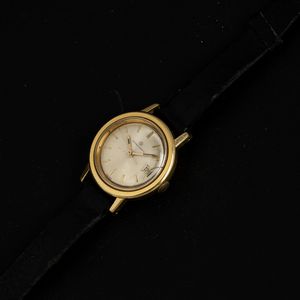 ETERNA-MATIC : Orologio da donna in oro giallo 18k carica automatica con datario, scatola originale, 24 mm  - Asta Watches - Associazione Nazionale - Case d'Asta italiane