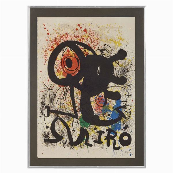 MIRO' JOAN : JOAN MIRO'  - Asta ARTE MODERNA E CONTEMPORANEA - Associazione Nazionale - Case d'Asta italiane