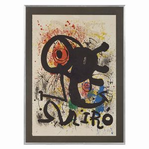 MIRO' JOAN : JOAN MIRO'  - Asta ARTE MODERNA E CONTEMPORANEA - Associazione Nazionale - Case d'Asta italiane