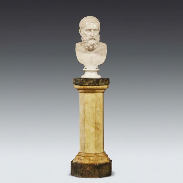 BUSTO, SECOLO XIX  - Asta INTERNATIONAL FINE ART - Associazione Nazionale - Case d'Asta italiane