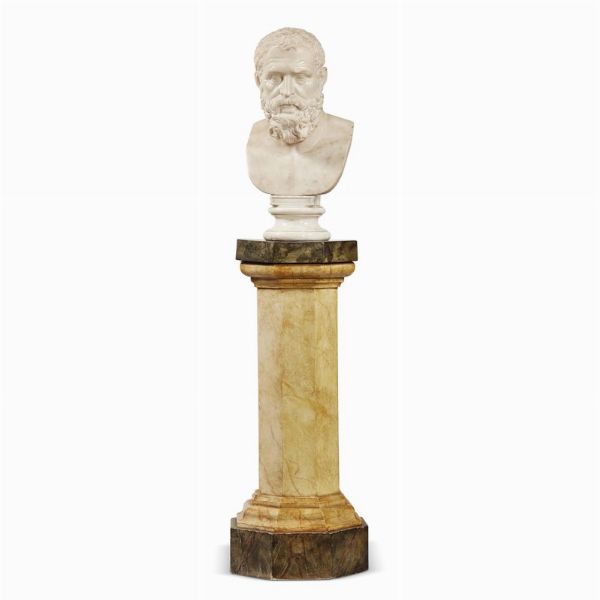 BUSTO, SECOLO XIX  - Asta INTERNATIONAL FINE ART - Associazione Nazionale - Case d'Asta italiane