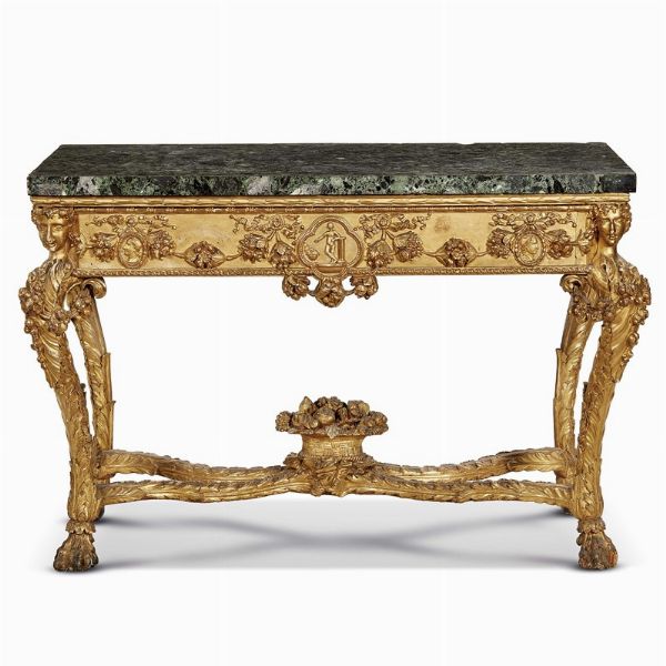 CONSOLE, ROMA, SECOLO XVIII  - Asta INTERNATIONAL FINE ART - Associazione Nazionale - Case d'Asta italiane