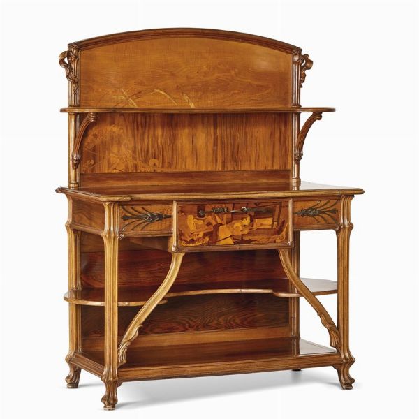 CREDENZA ETAGRE, MILE GALL, FRANCIA 1900 CIRCA  - Asta INTERNATIONAL FINE ART - Associazione Nazionale - Case d'Asta italiane