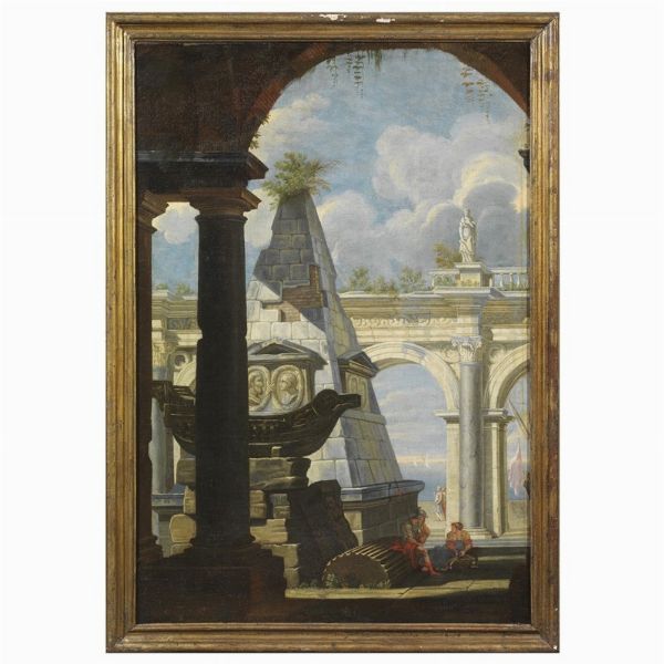 Scuola romana, secolo XVIII  - Asta INTERNATIONAL FINE ART - Associazione Nazionale - Case d'Asta italiane