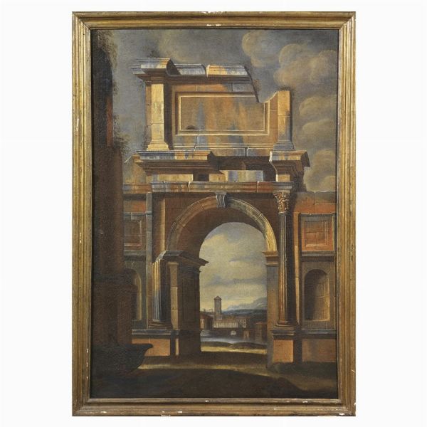 Scuola romana, secolo XVIII  - Asta INTERNATIONAL FINE ART - Associazione Nazionale - Case d'Asta italiane