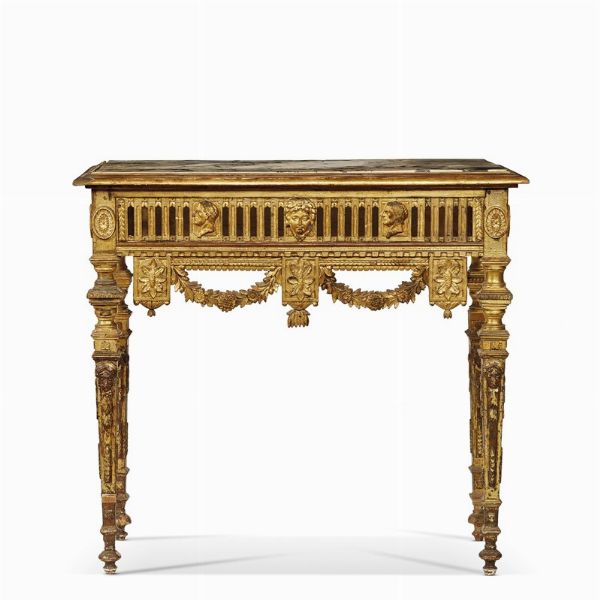 CONSOLE, FIRENZE, FINE SECOLO XVIII  - Asta INTERNATIONAL FINE ART - Associazione Nazionale - Case d'Asta italiane