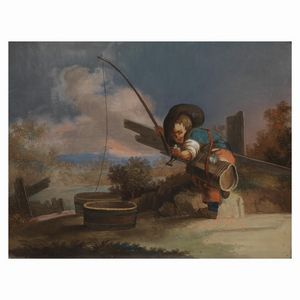 Scuola veneta secolo XVIII  - Asta INTERNATIONAL FINE ART - Associazione Nazionale - Case d'Asta italiane