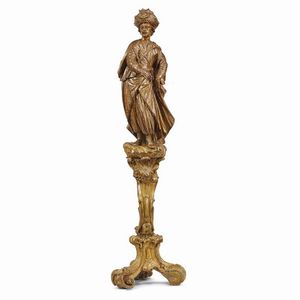 FIGURA DI TURCO, VENEZIA, SECOLO XVIII  - Asta INTERNATIONAL FINE ART - Associazione Nazionale - Case d'Asta italiane