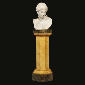 BUSTO, SECOLO XIX  - Asta INTERNATIONAL FINE ART - Associazione Nazionale - Case d'Asta italiane