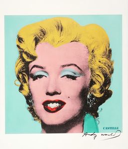 Andy Warhol - Bleu Marilyn (Castelli).