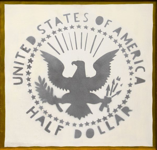 FRANCO ANGELI : Half Dollar (Antipittura)  - Asta Arte Moderna e Contemporanea - Associazione Nazionale - Case d'Asta italiane