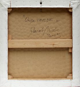 Davide Nido : Onda verde  - Asta Arte Moderna e Contemporanea - Associazione Nazionale - Case d'Asta italiane