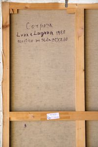 ANTONIO CORPORA : Luna e laguna  - Asta Arte Moderna e Contemporanea - Associazione Nazionale - Case d'Asta italiane