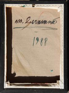 MIMMO GERMANA' : Senza titolo  - Asta Arte Moderna e Contemporanea - Associazione Nazionale - Case d'Asta italiane