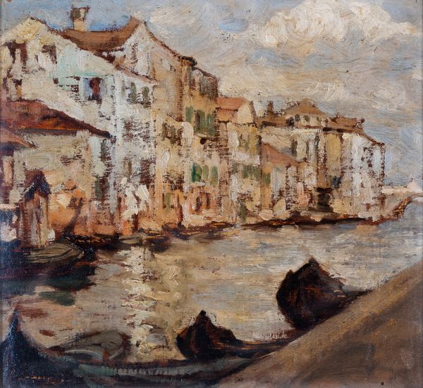 RINO VILLA : Rio di San Giovanni e Paolo  - Asta Arte moderna e contemporanea - Dipinti del XIX e XX secolo - Associazione Nazionale - Case d'Asta italiane