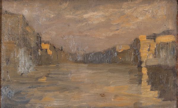 GUGLIELMO CIARDI : Canal grande  - Asta Arte moderna e contemporanea - Dipinti del XIX e XX secolo - Associazione Nazionale - Case d'Asta italiane