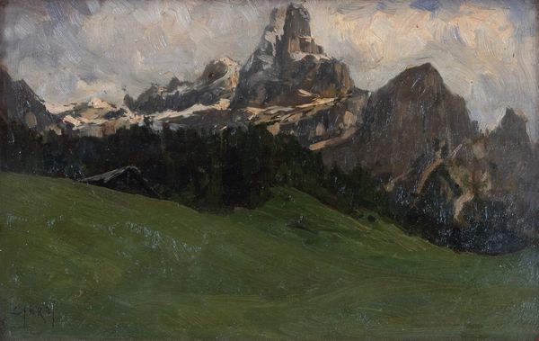 GUGLIELMO CIARDI : San Martino di Castrozza  - Asta Arte moderna e contemporanea - Dipinti del XIX e XX secolo - Associazione Nazionale - Case d'Asta italiane