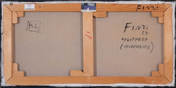 ENNIO FINZI : Flipper (Iridescente)  - Asta Arte moderna e contemporanea - Dipinti del XIX e XX secolo - Associazione Nazionale - Case d'Asta italiane