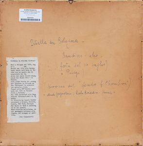 VITTORIO  PETRELLA Petrella da Bologna : Festa del 14 luglio a Parigi  - Asta Arte moderna e contemporanea - Dipinti del XIX e XX secolo - Associazione Nazionale - Case d'Asta italiane