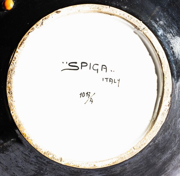 S.P.I.C.A. : Grande vaso globulare, Albisola  - Asta Asta 451 | DESIGN E ARTI DECORATIVE DEL NOVECENTO - CERAMICHE e VETRI Online - Associazione Nazionale - Case d'Asta italiane