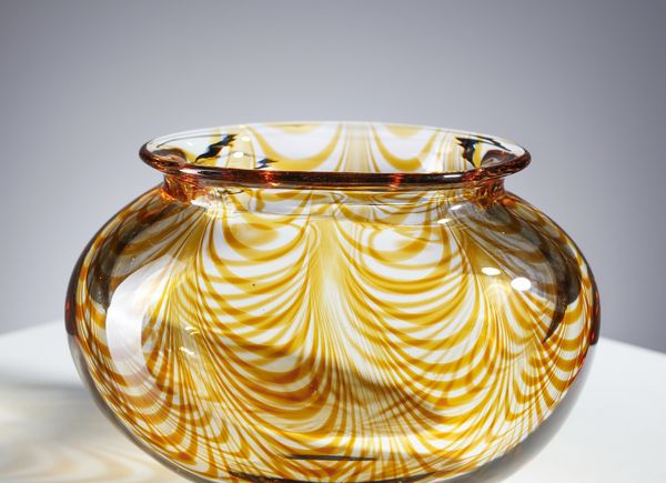 DA ROS ANTONIO (n. 1936) : Vaso per Cenedese, Murano  - Asta Asta 451 | DESIGN E ARTI DECORATIVE DEL NOVECENTO - CERAMICHE e VETRI Online - Associazione Nazionale - Case d'Asta italiane