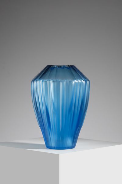 ZUCCHERI TONI (1937 - 2008) : Vaso della serie Corteccia per Veart, Murano  - Asta Asta 451 | DESIGN E ARTI DECORATIVE DEL NOVECENTO - CERAMICHE e VETRI Online - Associazione Nazionale - Case d'Asta italiane