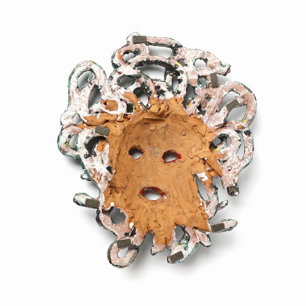 MANIFATTURA DI FAENZA : Maschera di Medusa  - Asta Asta 451 | DESIGN E ARTI DECORATIVE DEL NOVECENTO - CERAMICHE e VETRI Online - Associazione Nazionale - Case d'Asta italiane