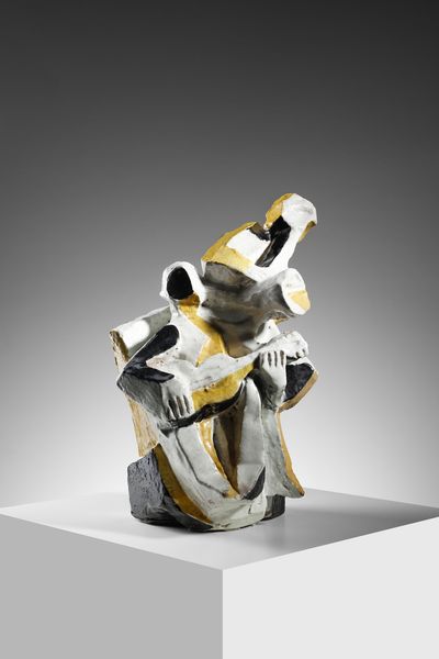 GAMBETTA MARIO (1886 - 1968) : Suonatori di Jazz Scultura cubista per La Fenice, Albisola  - Asta Asta 451 | DESIGN E ARTI DECORATIVE DEL NOVECENTO - CERAMICHE e VETRI Online - Associazione Nazionale - Case d'Asta italiane