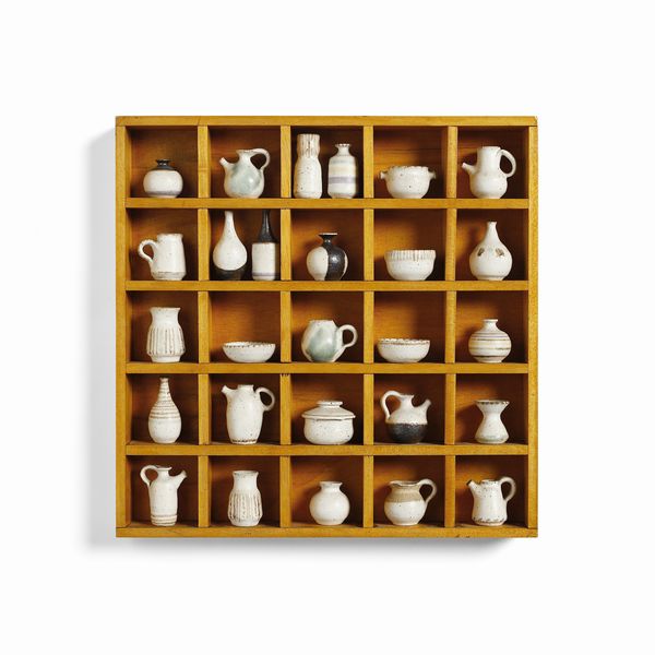 GAMBONE BRUNO (1936 - 2021) : Ventisette piccoli vasi  - Asta Asta 451 | DESIGN E ARTI DECORATIVE DEL NOVECENTO - CERAMICHE e VETRI Online - Associazione Nazionale - Case d'Asta italiane