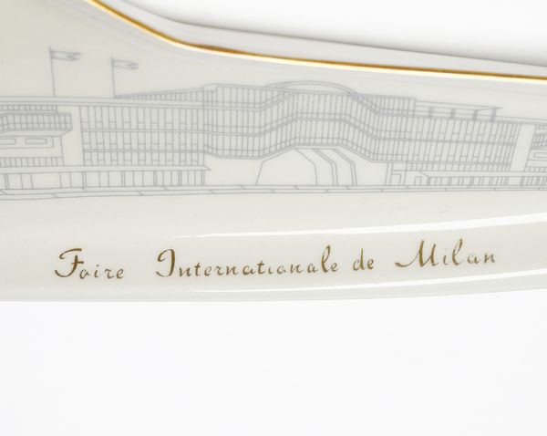 PONTI GIO (1891 - 1979) : Coppia di portaoggetti per Richard-Ginori, Italia  - Asta Asta 451 | DESIGN E ARTI DECORATIVE DEL NOVECENTO - CERAMICHE e VETRI Online - Associazione Nazionale - Case d'Asta italiane