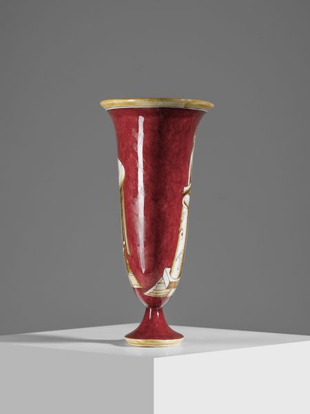 PONTI GIO (1891 - 1979) : L'architetto Vaso per Richard-Ginori, Pittoria di Doccia  - Asta Asta 451 | DESIGN E ARTI DECORATIVE DEL NOVECENTO - CERAMICHE e VETRI Online - Associazione Nazionale - Case d'Asta italiane