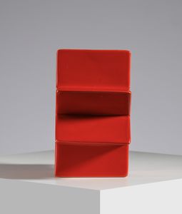 SOTTSASS ETTORE (1917 - 2007) : Vaso mod. Hsing per Alessio Sarri per Anthologie Quartett, Italia  - Asta Asta 451 | DESIGN E ARTI DECORATIVE DEL NOVECENTO - CERAMICHE e VETRI Online - Associazione Nazionale - Case d'Asta italiane