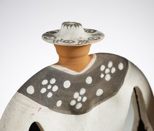 TASCA ALESSIO (1929 - 2020) : Due figure antropomorfe per manifattura di Nove  - Asta Asta 451 | DESIGN E ARTI DECORATIVE DEL NOVECENTO - CERAMICHE e VETRI Online - Associazione Nazionale - Case d'Asta italiane