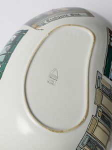 CAMPI ANTONIA (1921 - 2019) : Fruttiera mod. C145 per Societ Ceramica Italiana Laveno, Lavenia  - Asta Asta 451 | DESIGN E ARTI DECORATIVE DEL NOVECENTO - CERAMICHE e VETRI Online - Associazione Nazionale - Case d'Asta italiane