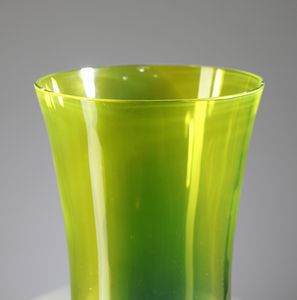 BARBINI : Vaso cilindrico a bocca svasata, Murano  - Asta Asta 451 | DESIGN E ARTI DECORATIVE DEL NOVECENTO - CERAMICHE e VETRI Online - Associazione Nazionale - Case d'Asta italiane