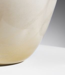 BUZZI TOMASO (1900 - 1981) : attribuito. Vaso per Venini, Murano  - Asta Asta 451 | DESIGN E ARTI DECORATIVE DEL NOVECENTO - CERAMICHE e VETRI Online - Associazione Nazionale - Case d'Asta italiane