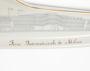 PONTI GIO (1891 - 1979) : Coppia di portaoggetti per Richard-Ginori, Italia  - Asta Asta 451 | DESIGN E ARTI DECORATIVE DEL NOVECENTO - CERAMICHE e VETRI Online - Associazione Nazionale - Case d'Asta italiane