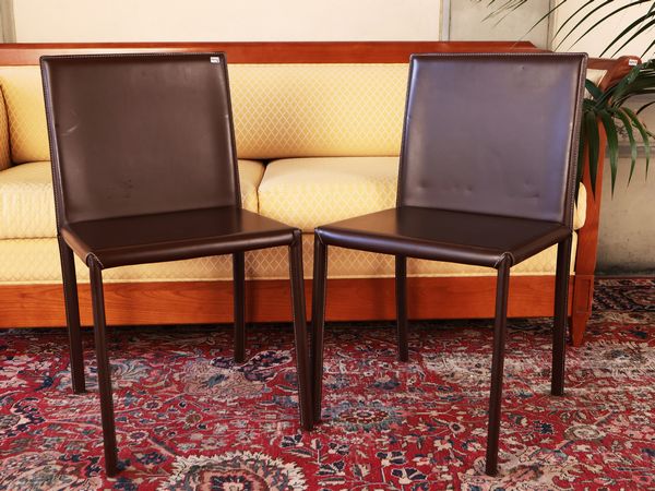 Serie di quattro sedie, Calligaris  - Asta La casa moderna  - Associazione Nazionale - Case d'Asta italiane