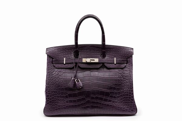 Hermès : Borsa Birkin 35 cm  - Asta Luxury Fashion - Associazione Nazionale - Case d'Asta italiane