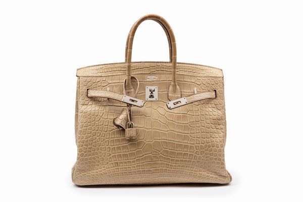 Hermès : Borsa Birkin 35 cm  - Asta Luxury Fashion - Associazione Nazionale - Case d'Asta italiane